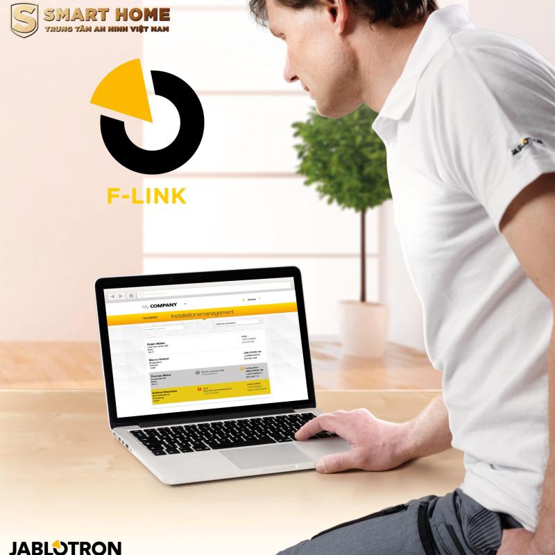 CÁCH CÀI ĐẶT PHẦN MỀM F-LINK JABLOTRON
