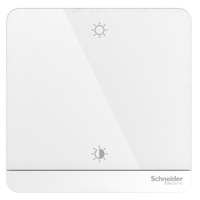 Công tắc dimmer 1G, 300W, màu trắng cho Wiser Smart Home E8331DST300ZB_WE
