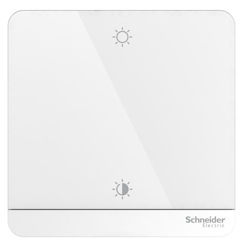 Công tắc dimmer 1G, 300W, màu trắng cho Wiser Smart Home E8331DST300ZB_WE