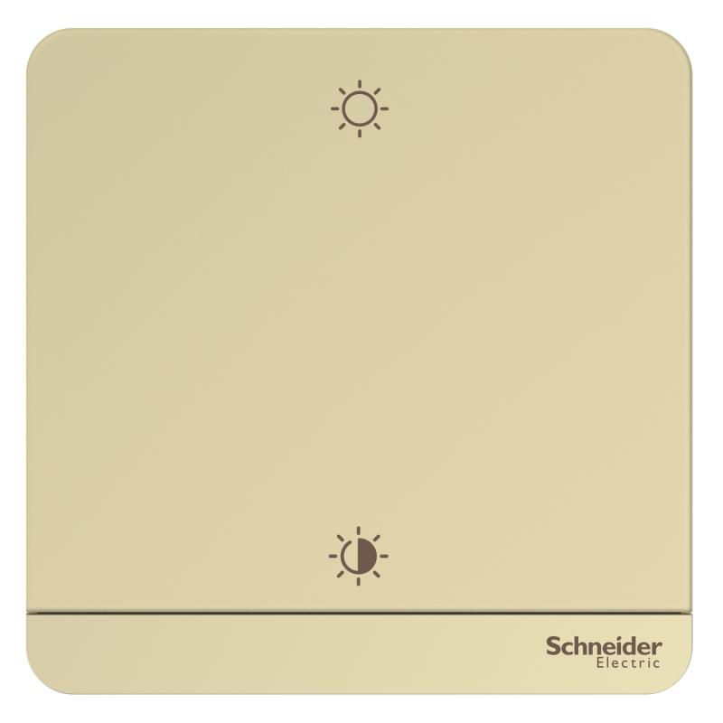 Công tắc dimmer 1G, 300W, màu vàng cho Wiser Smart Home E8331DST300ZB_WG