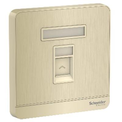 Bộ ổ cắm điện thoại đơn E8331RJS4_WE_G19 Schneider AvatarOn