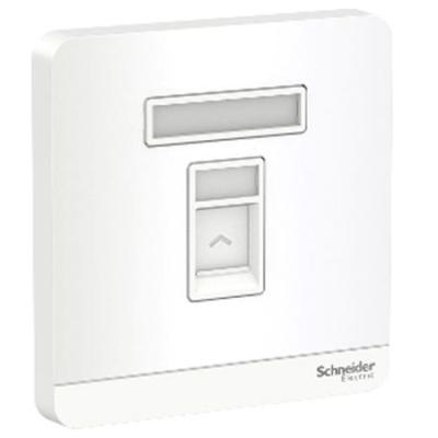 Bộ ổ cắm điện thoại đơn E8331RJS4_WE_G19 Schneider AvatarOn