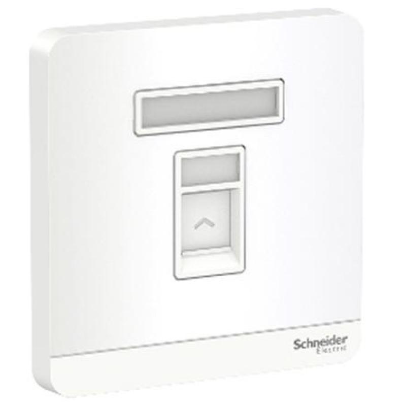 Ổ cắm mạng cat5e đơn Schneider E8331RJS5_WE_G19