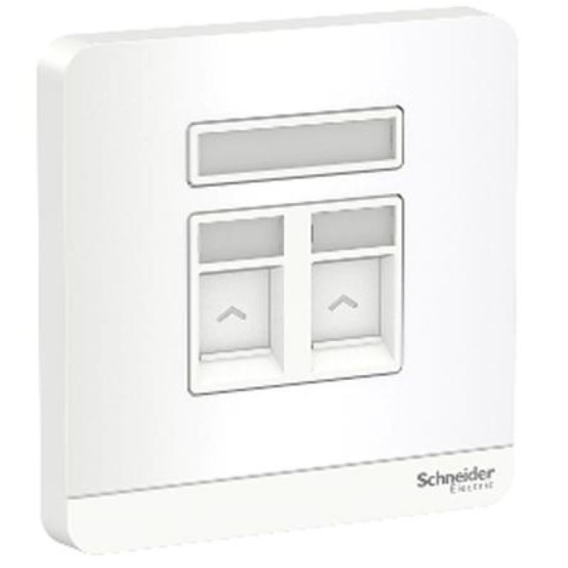 cắm mạng cat5e đôi Schneider E8332RJS5_WE_G19