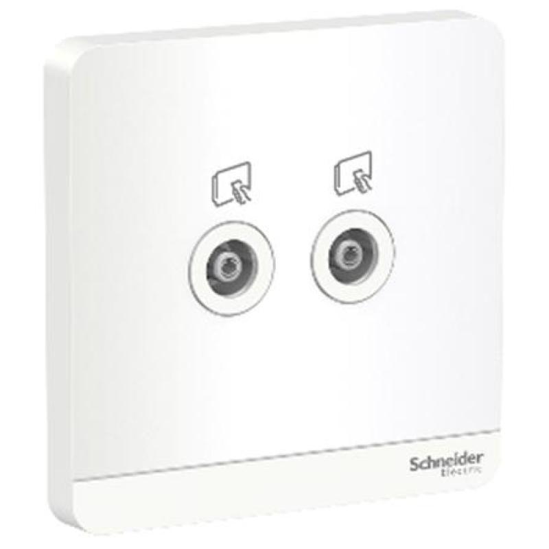 Bộ ổ cắm TV đôi E8332TV_WE_G19 Schneider AvatarOn209