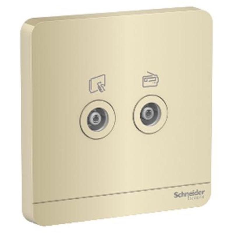 Bộ ổ cắm TV đôi E8332TV_WE_G19 Schneider AvatarOn209