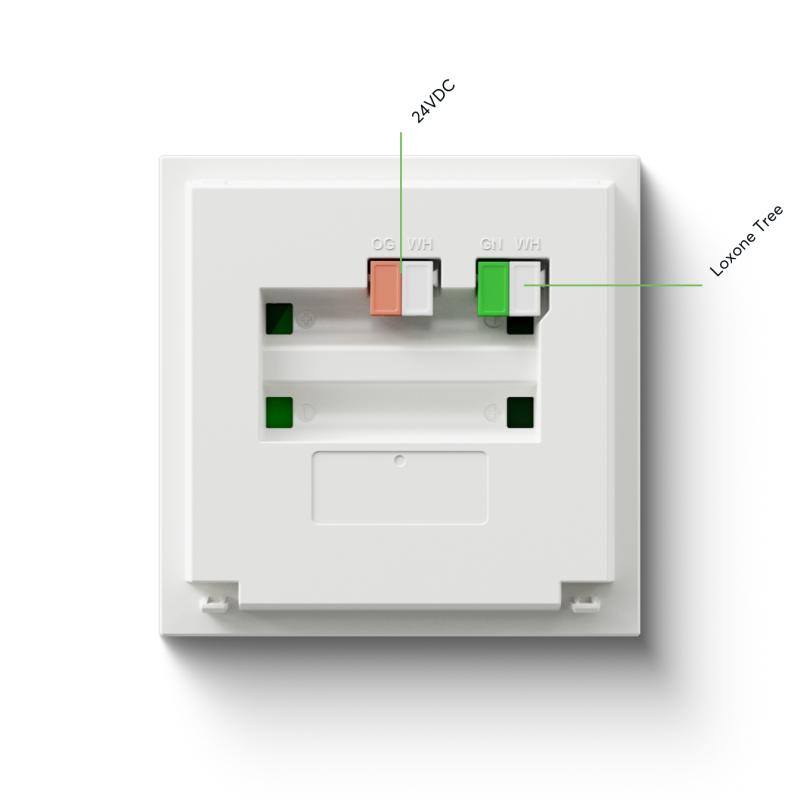 Module kiểm soát ra vào có dây màu trắng LOXONE NFC Code Touch Tree White (100481)