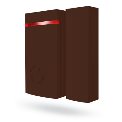 Cảm biến từ có dây mini màu nâu gỗ - JABLOTRON JA-111MB