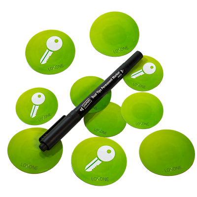 Thẻ thông minh NFC mã hóa - Encrypted NFC Smart Tags LOXONE (200316)