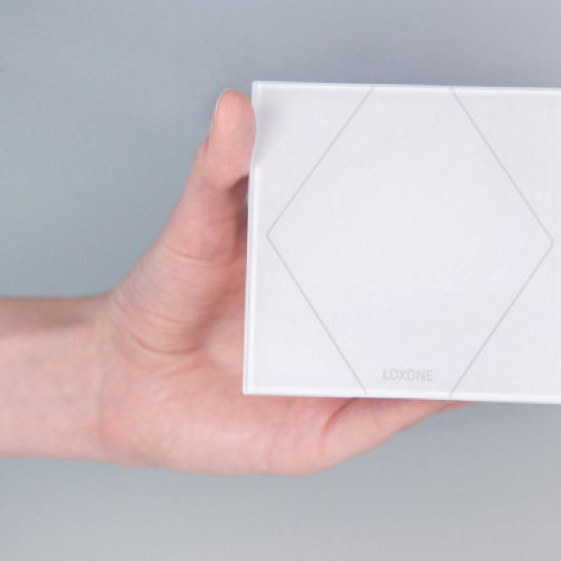 100463 - Công tắc cảm ứng không dây màu trắng - Touch Pure Air White LOXONE
