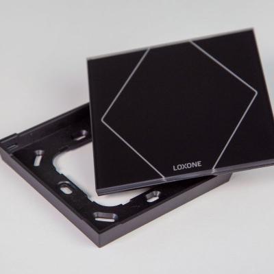 100462 - Công tắc cảm ứng có dây màu đen - Touch Pure Tree Anthracite LOXONE