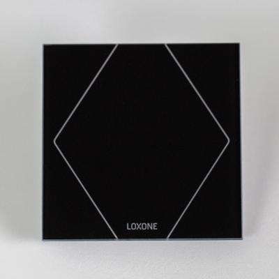 100462 - Công tắc cảm ứng có dây màu đen - Touch Pure Tree Anthracite LOXONE