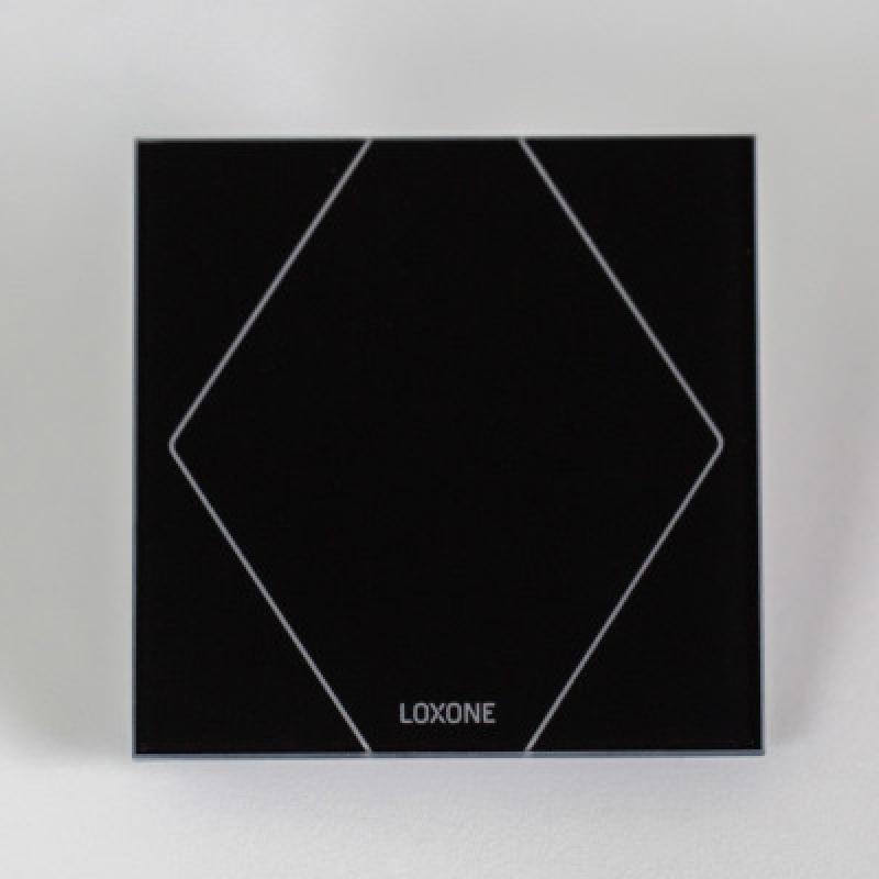 100462 - Công tắc cảm ứng có dây màu đen - Touch Pure Tree Anthracite LOXONE