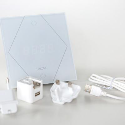 100476 - Công tắc kịch bản phòng ngủ màu trắng không dây, Touch Nightlight Air White