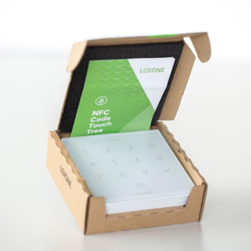 Module kiểm soát ra vào có dây màu trắng LOXONE NFC Code Touch Tree White (100481)