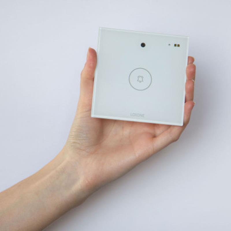 Chuông cửa có hình màu trắng Intercom White LOXONE (100484)