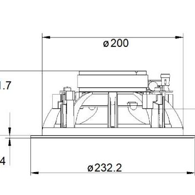 Loa âm trần LOXONE Install Speaker 7 Passive (100497)