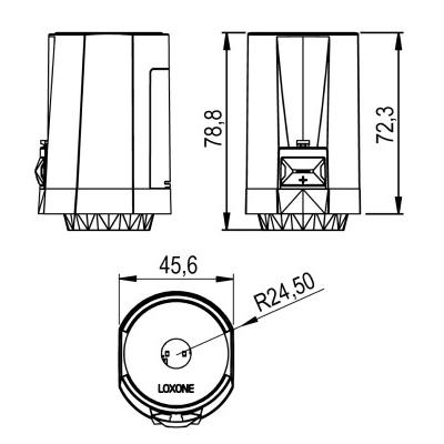 Van truyền động không dây - LOXONE Valve Actuator Air (100163)