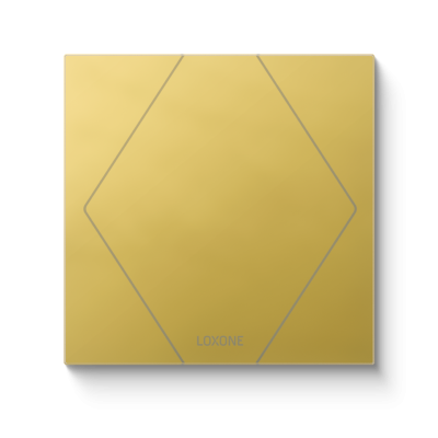 100493 - Công tắc cảm ứng có dây màu vàng - Touch Pure Tree Gold LOXONE