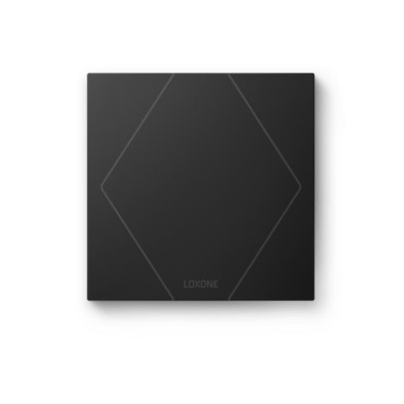 100464 - Công tắc cảm ứng không dây màu đen - Touch Pure Air Anthracite LOXONE