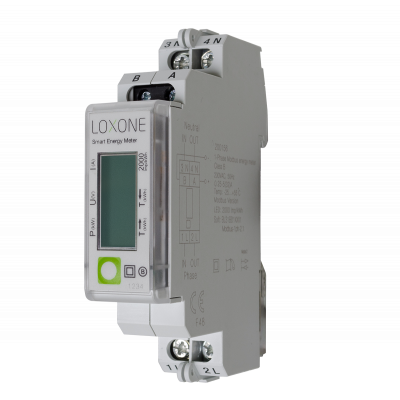 Đồng hồ đo điện LOXONE Modbus Electricity Meter (200156)
